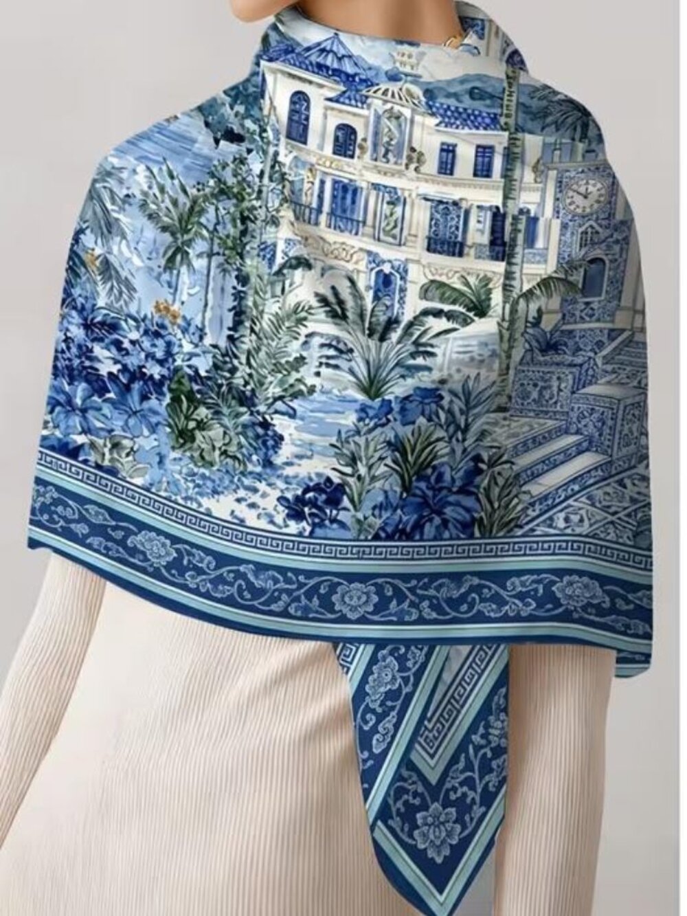 ITALIAN VILLA SCARF